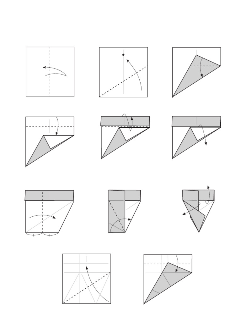 Easy Origami Triangle Box Instructions | PDF | Origami | Paper Art