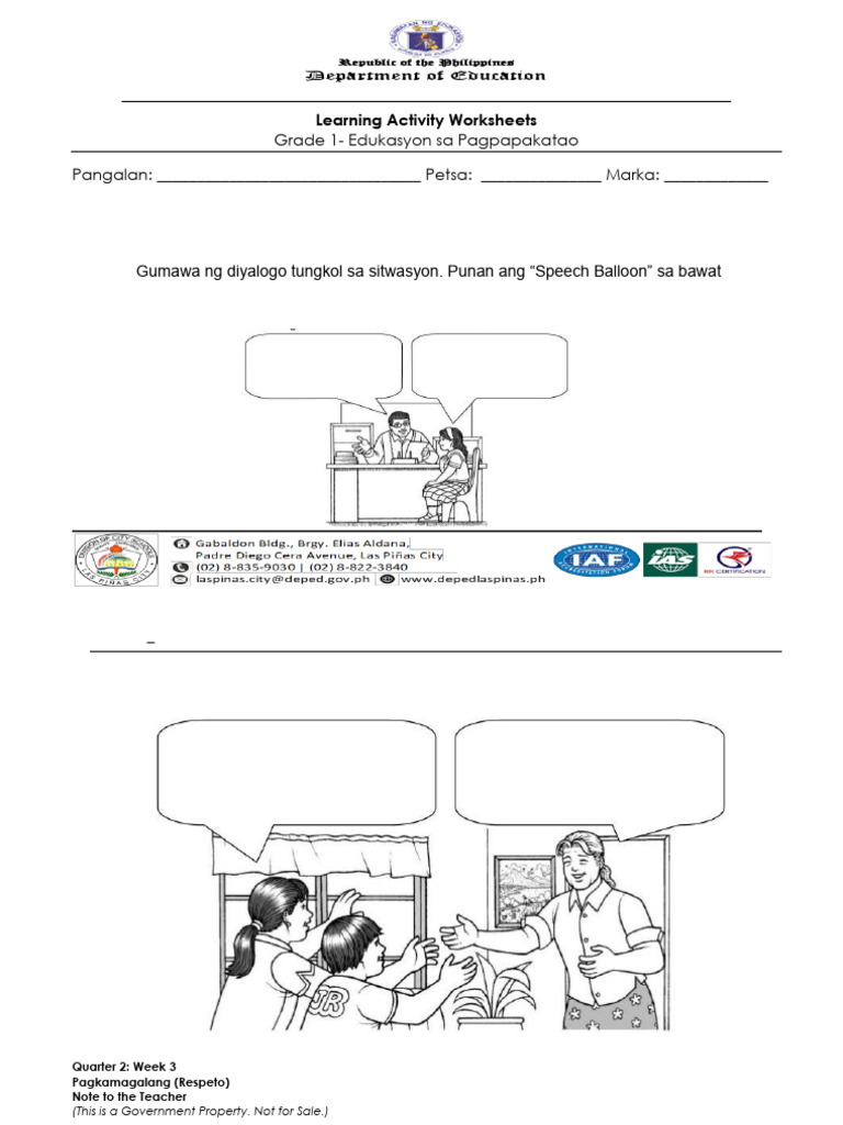 Esp1 Law Q2 W3 W4 Final | PDF