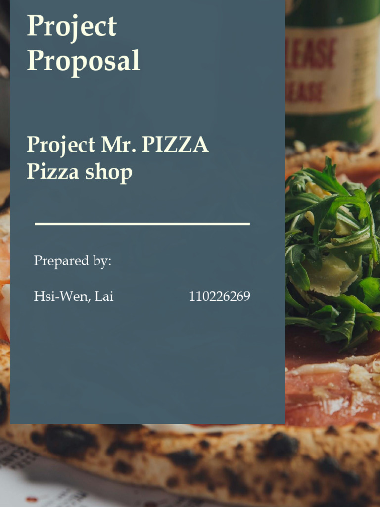 Mr. PIZZA Project Proposal Overview | PDF | Project Management | Risk