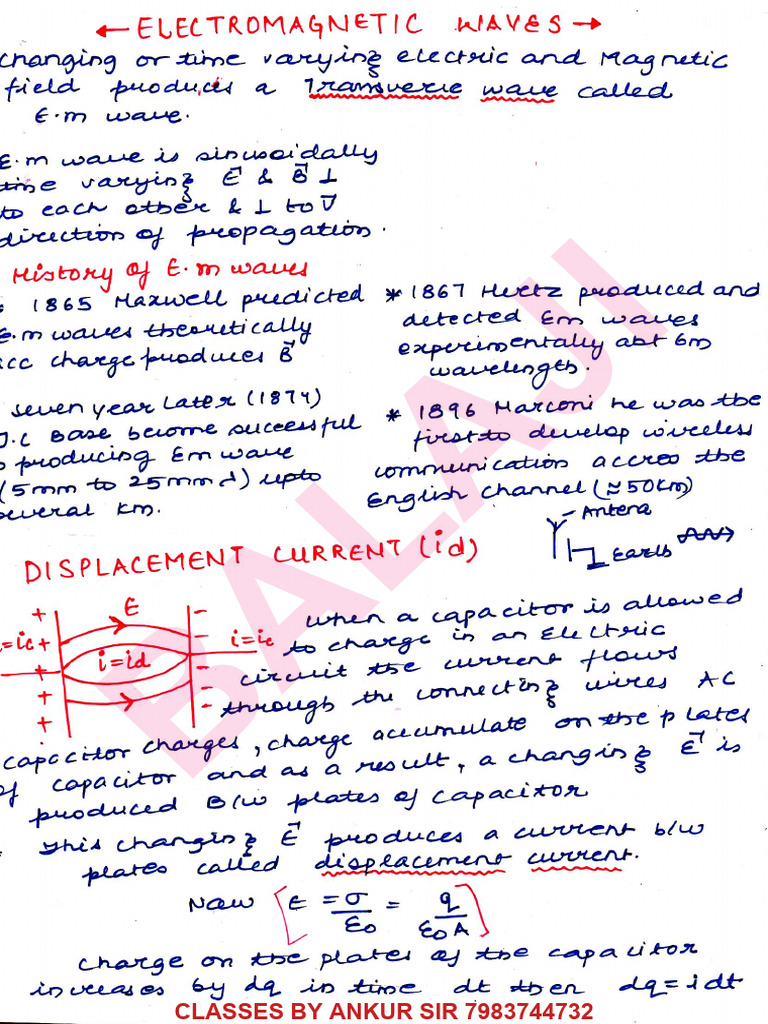 Em Waves Notes | PDF