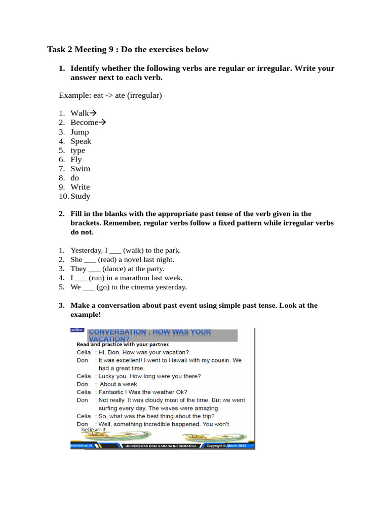 Task 2 Meeting 9 Pdf