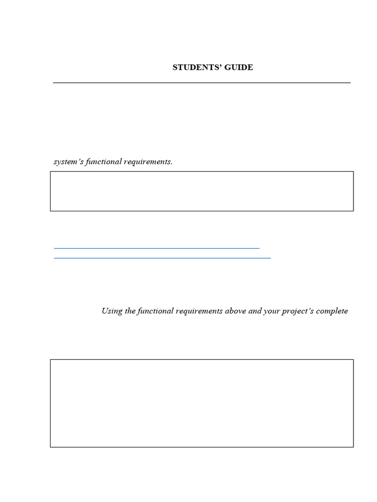 Ipt I Projects Objectives-1 | PDF | Databases | Database Schema