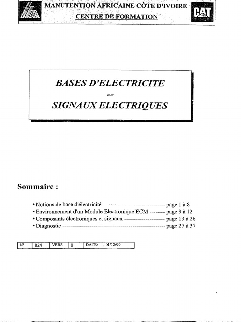 824 Les Signaux Electriques 2 | PDF
