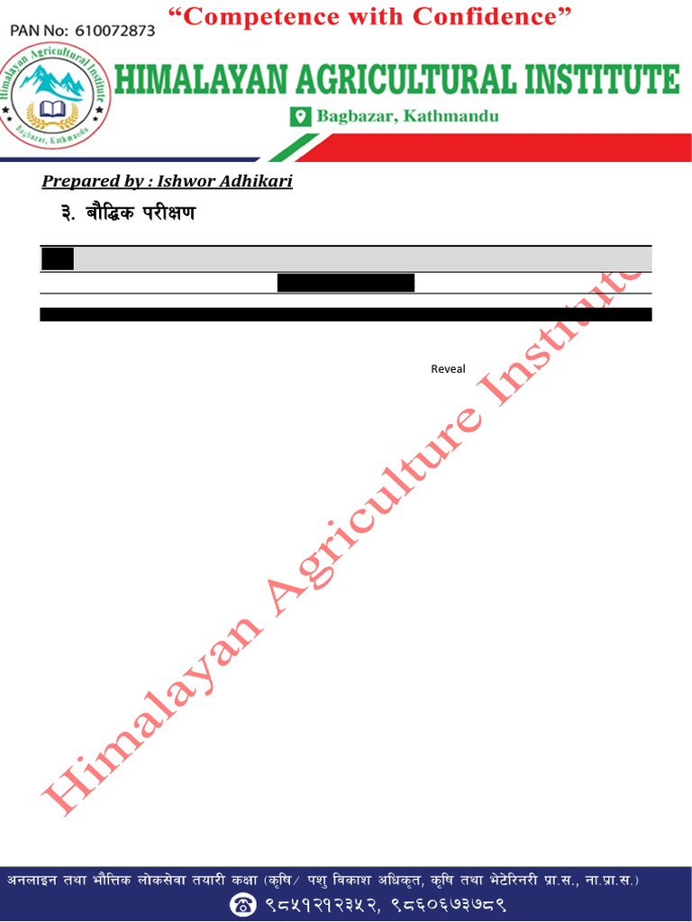 Verbal IQ Note | PDF