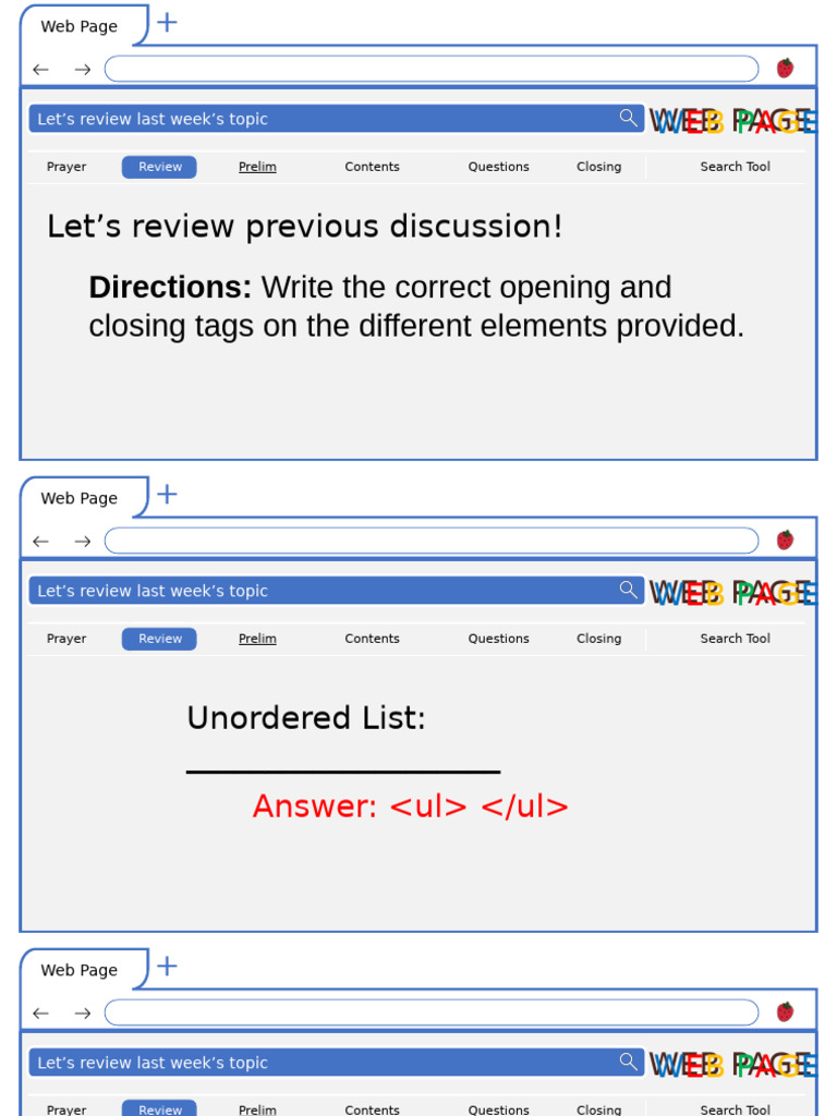 L4Q2 Building A Simple Web Page | PDF | World Wide Web | Internet & Web