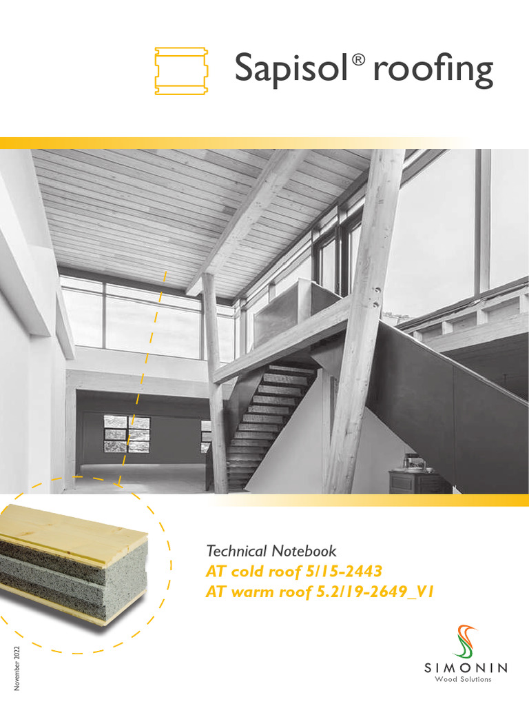 Simonin ANG - Sapisol-Tech-56p-11-2022-S | PDF | Roof | Building Insulation