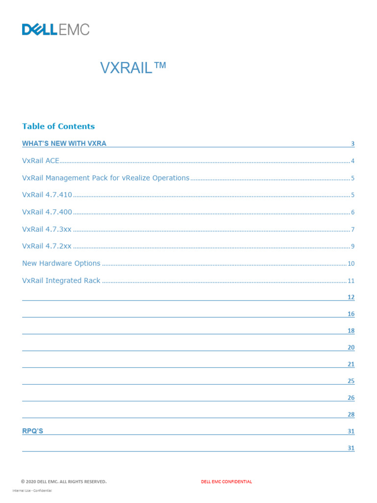 Vxrail Tech Faq | PDF | Computer Cluster | Graphics Processing Unit