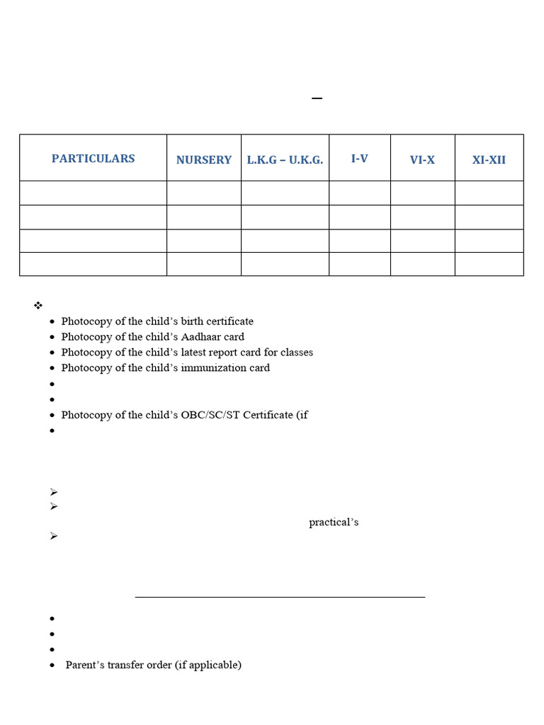 Fee Structure 2024 25 New | PDF