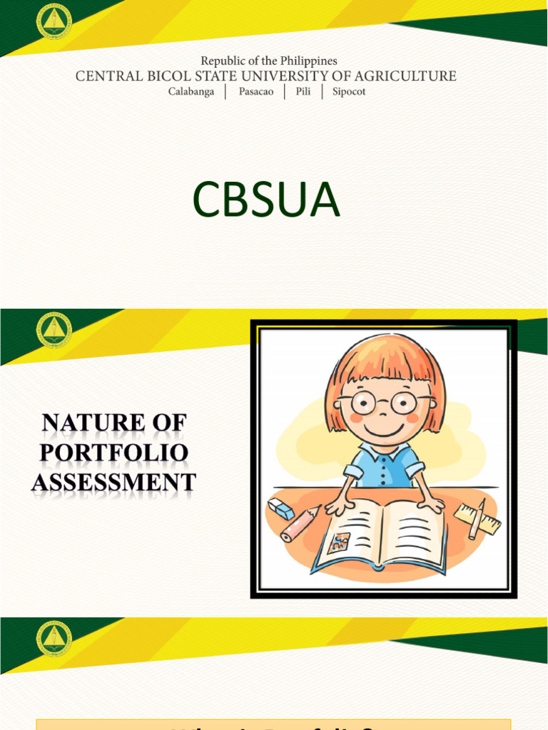 Understanding Portfolio Assessment | PDF | Educational Assessment ...