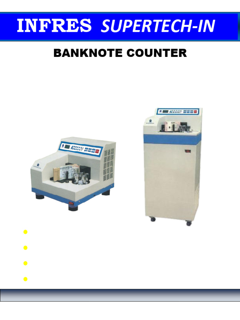High-Speed Compact Banknote Counter | PDF