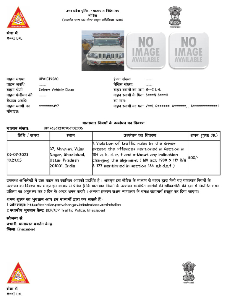 VehicleInfo Document | PDF
