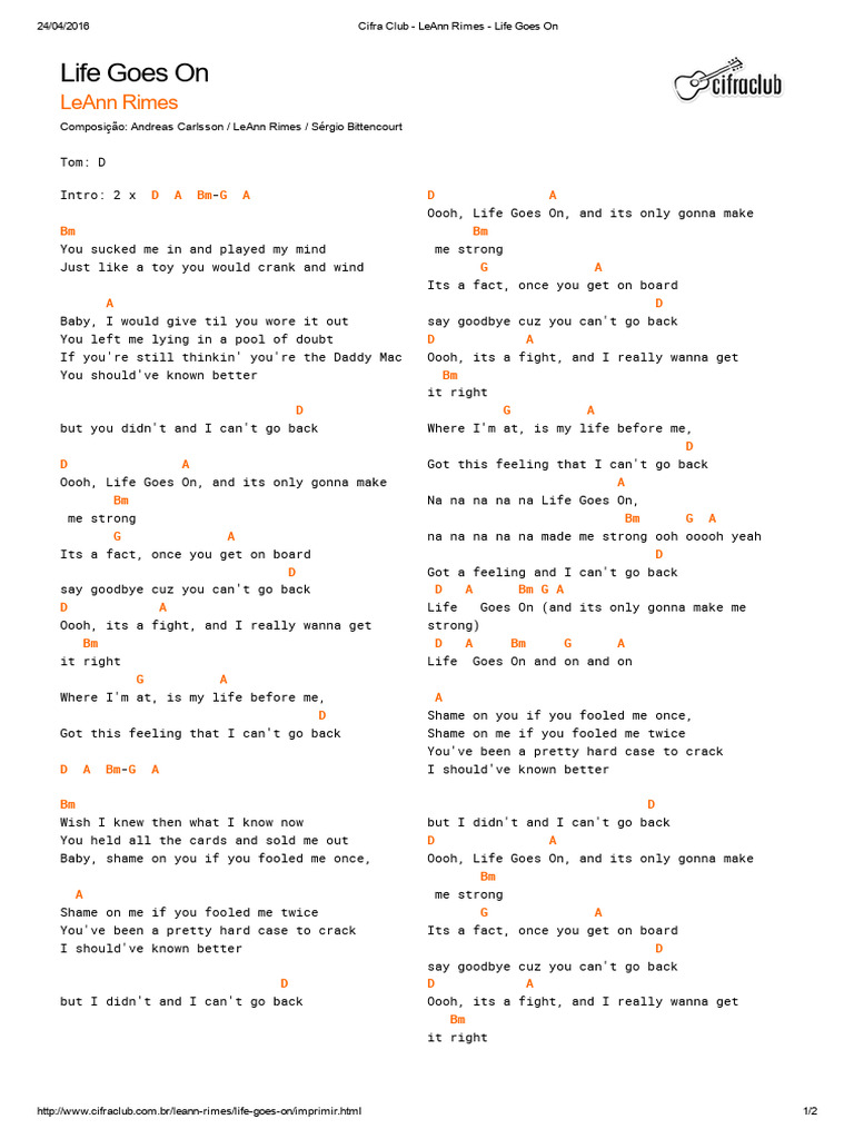 life-goes-on-leann-rimes-lyrics-pdf
