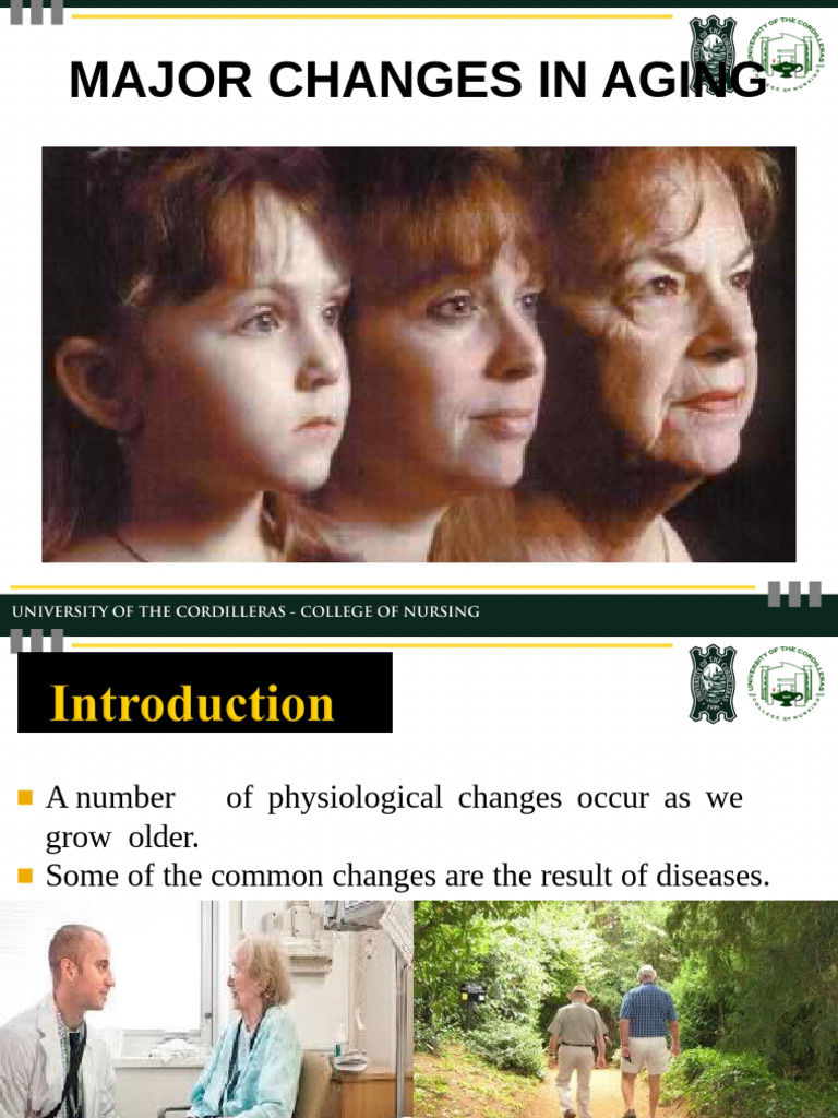 Physiological Changes in Aging | PDF | Skin | Heart