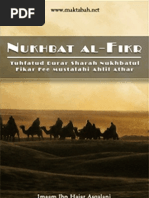 Download Nukhbat-Al-Fikr-by-Ibn-Hajar-Al-Asqalani-Shafii by Muhammad Said Hunafa SN80256978 doc pdf