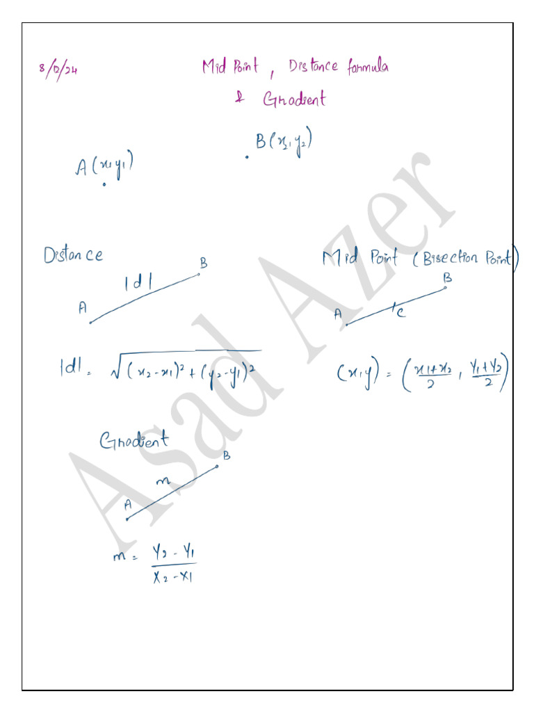 Mid Distance Gradient | PDF