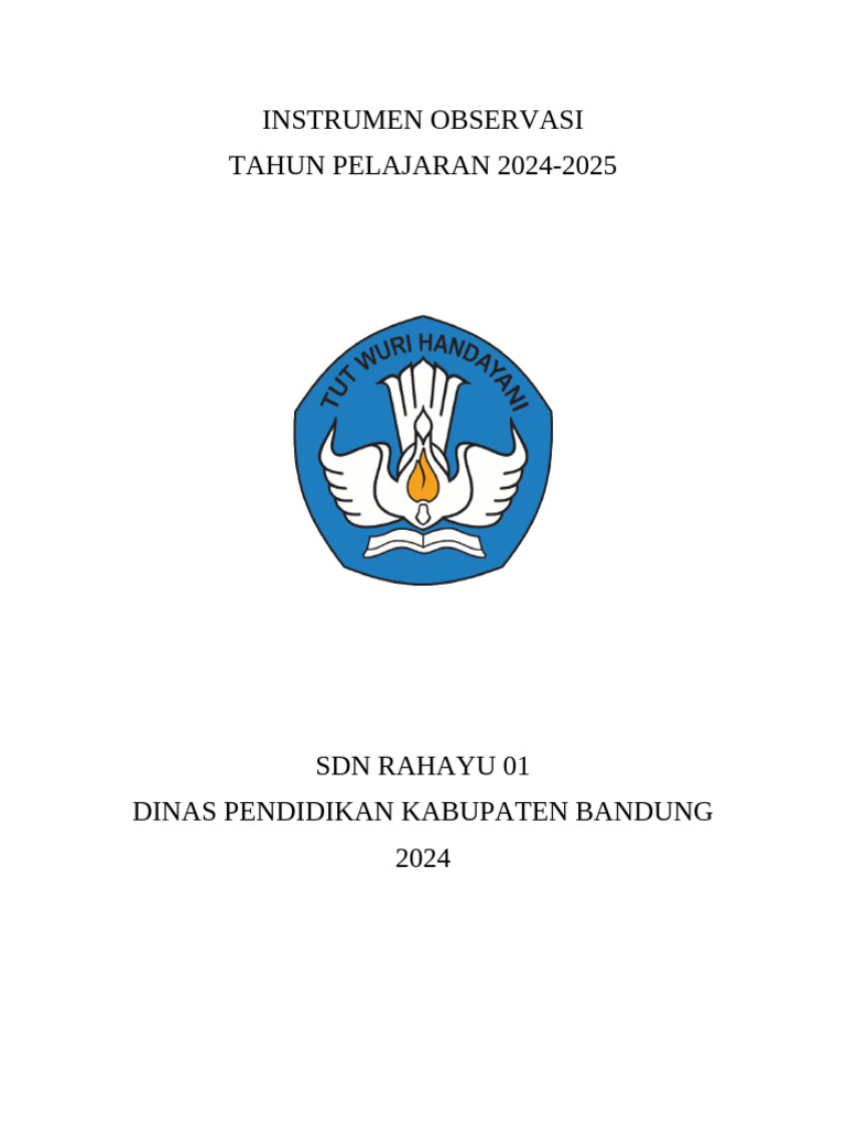Instrumen Observasi | PDF