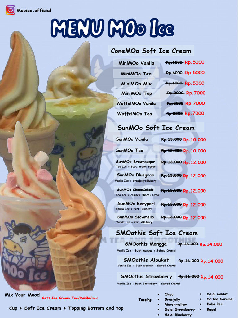 MENU kita | PDF | Caramel | Sugar Confectionery