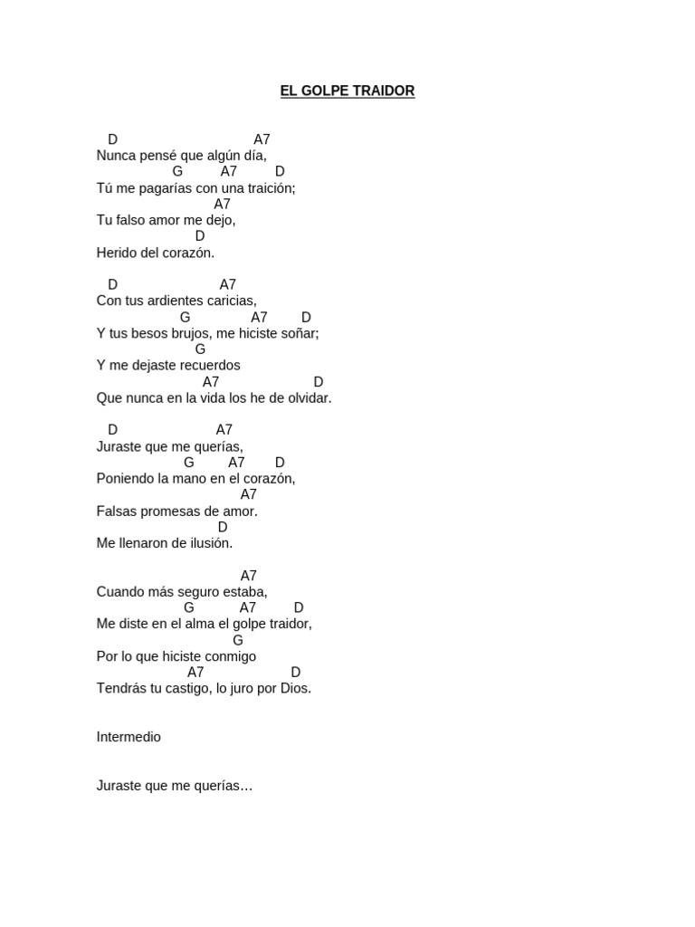 Letra de 
