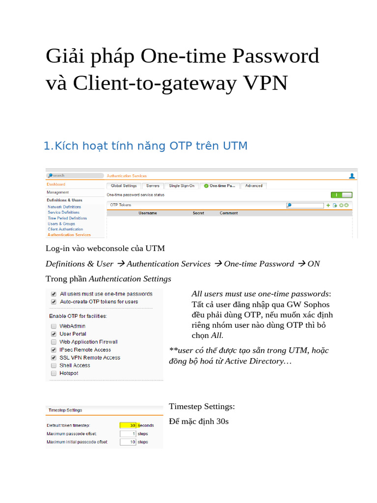 One-Time Password | PDF