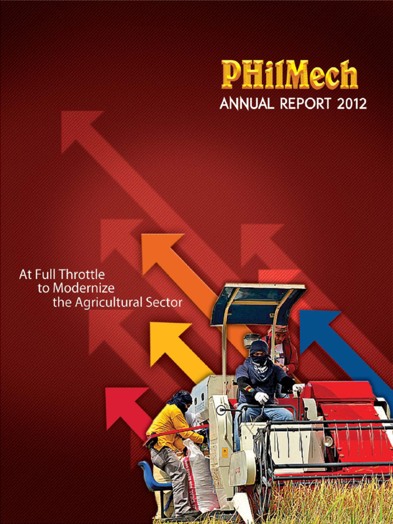 PhilMech Annual Report 2012 | PDF | Agriculture