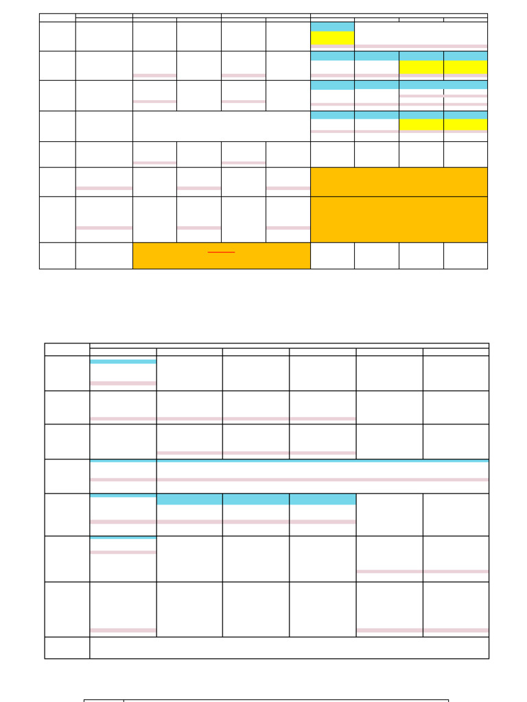 TIMETABLE - 21th October To 27th October 2024 T1 | PDF | Physics ...