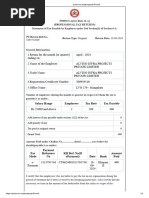 Professional Tax Form 5 for Employers | PDF