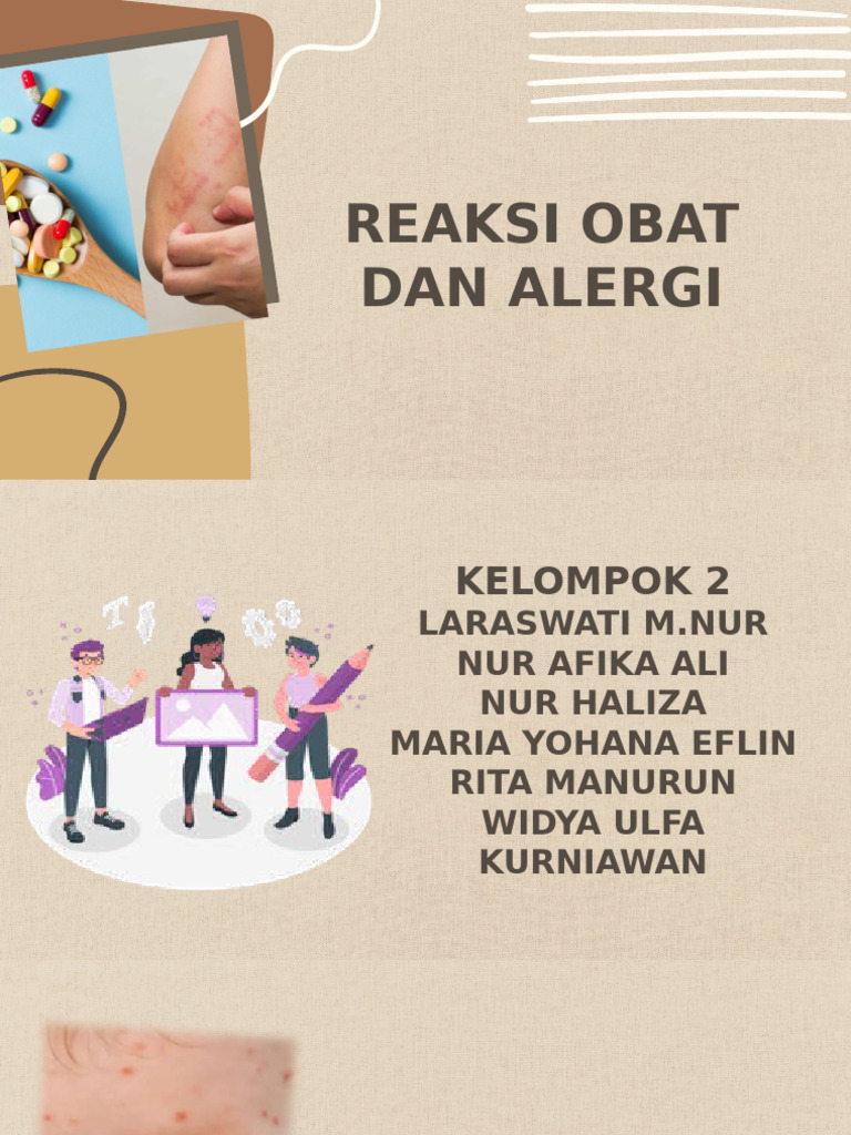 Kelompok 2 Reaksi Obat Dan Alergi | PDF