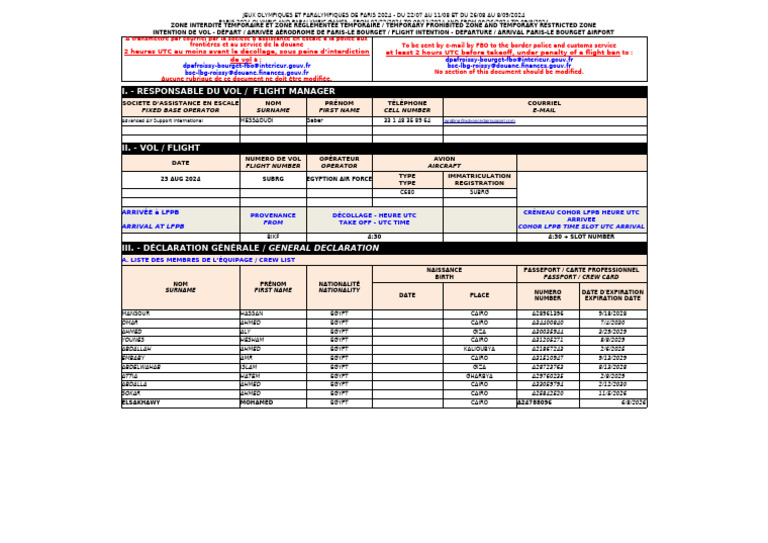 Gendec Paris Olympic Games 2024 | PDF