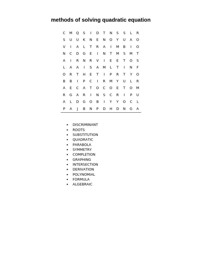 Quadtratic Equations | PDF | Quadratic Equation | Algebra