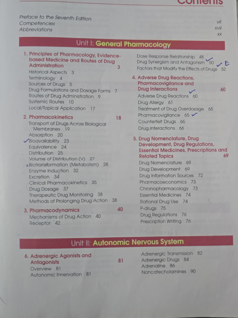 Comprehensive Pharmacology Guide | PDF | Medical Specialties | Drugs