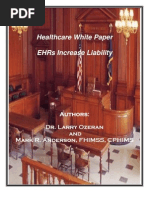 Download 2011 White Paper - Do EHRs Increase Medical Liability by Mark R Anderson SN80259925 doc pdf