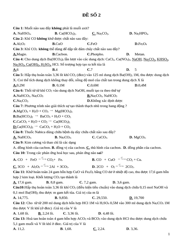 De So 2 | PDF