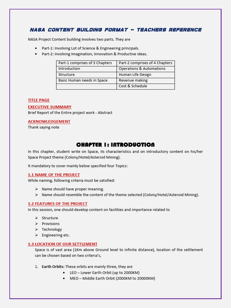 NASA Space Project Guide for Teachers | PDF | Hydroponics | Area