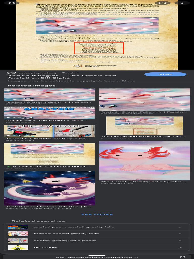 Axolotl Gravity Falls - Google Search | PDF