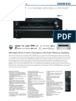 Onkyo TX-nr509 Datasheet en