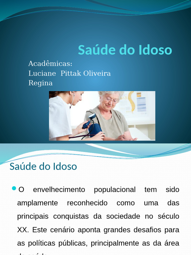 Saúde Do Idoso Pdf