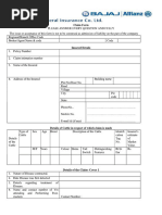 PCIC Livestock Insurance Application Form | PDF | Livestock | Insurance