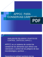 Appcc de Productos Carnicos