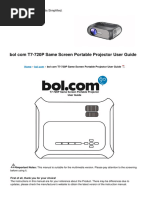 XuanPad M8-F Mini Projector Manual | PDF | Hdmi | Electronics