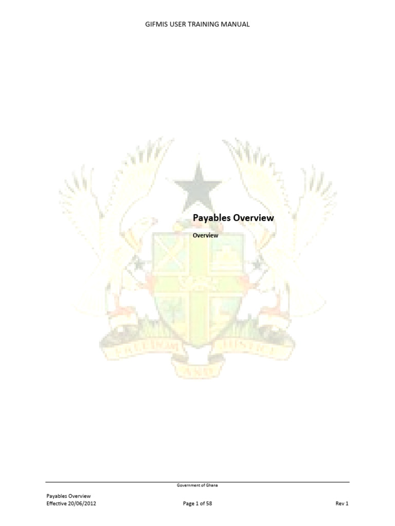 Payables Overview - S | PDF | Accounts Payable | Payments