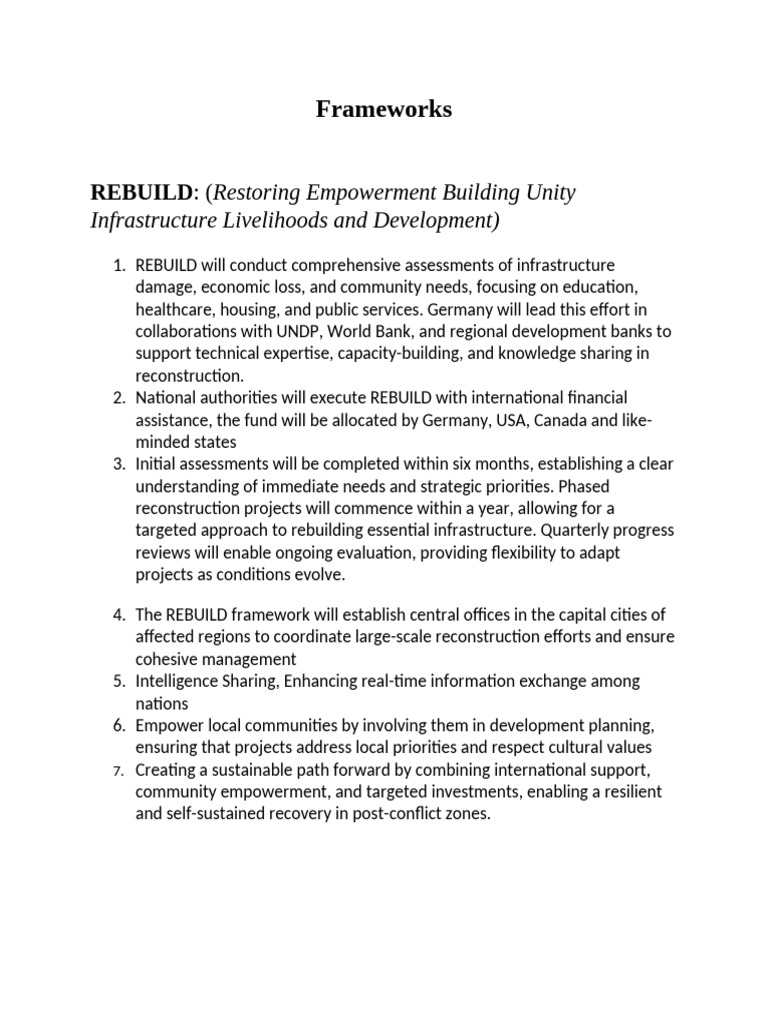 Final Frameworks | PDF | Governance | Non Governmental Organization