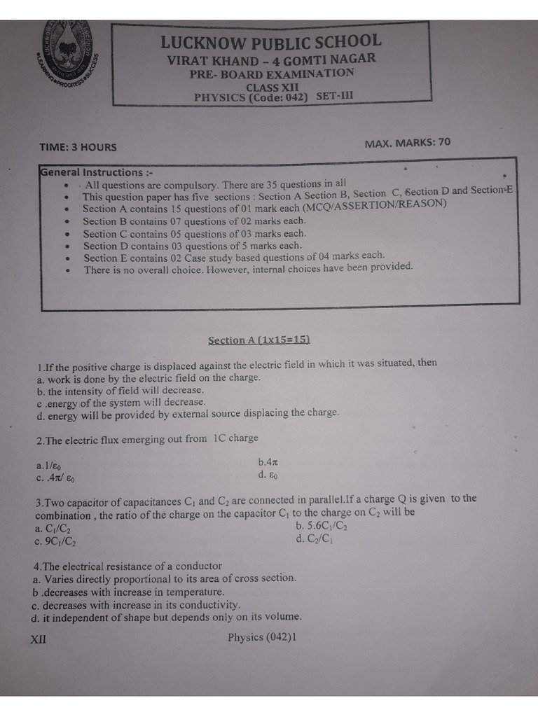Phy 1 | PDF
