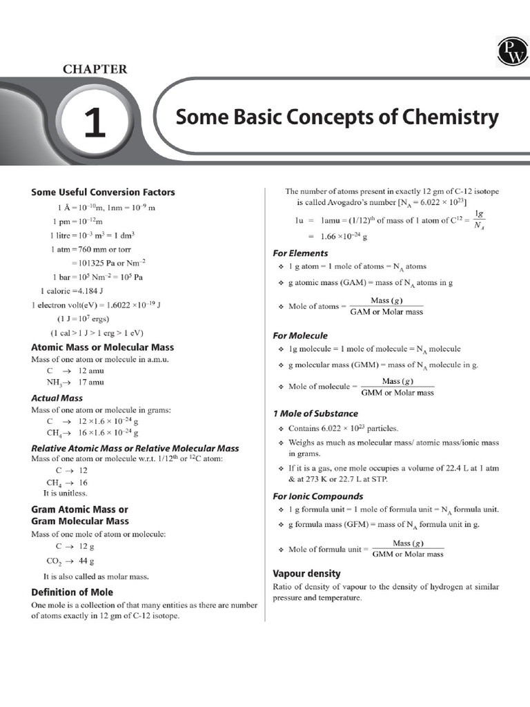 64a03b9551e81f001892e13f_##_01_Some Basic Concept of Chemisty_Theory (1 ...