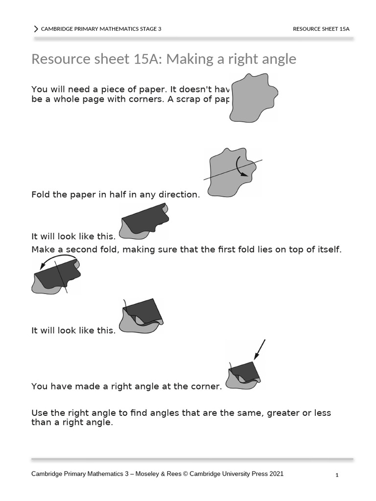 Right Angle | PDF