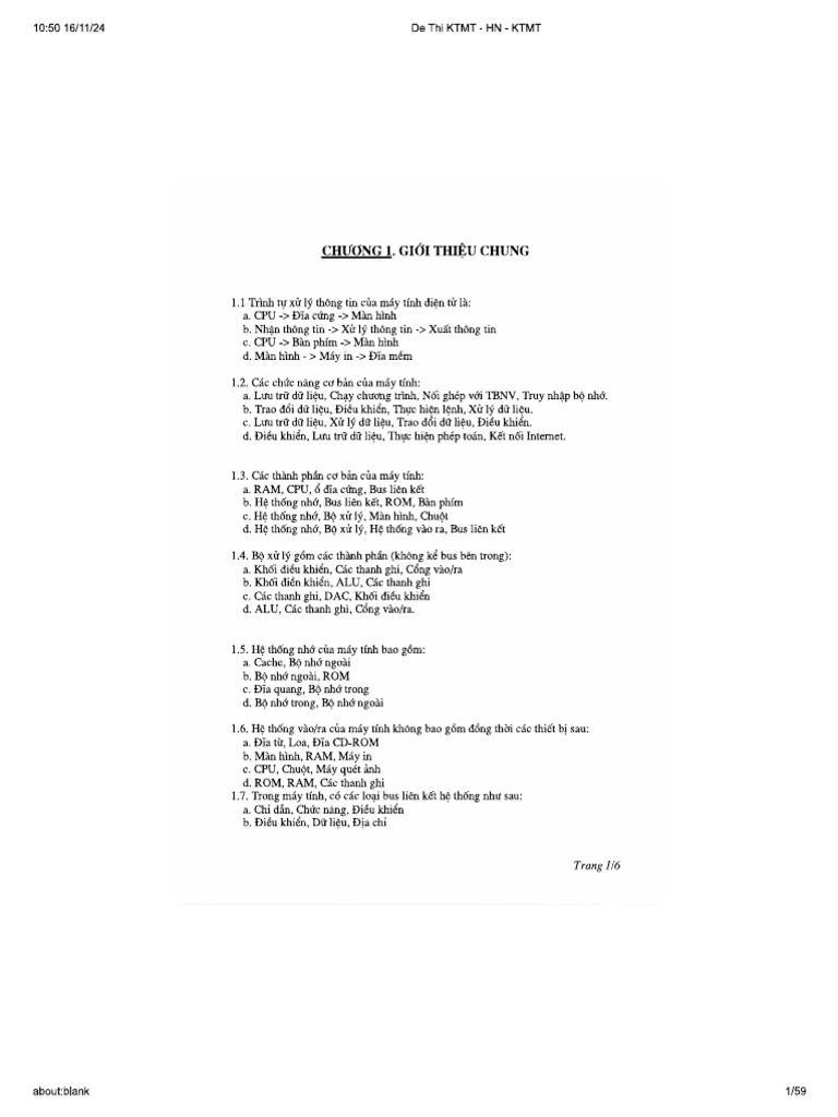 KTMT T NG H P | PDF