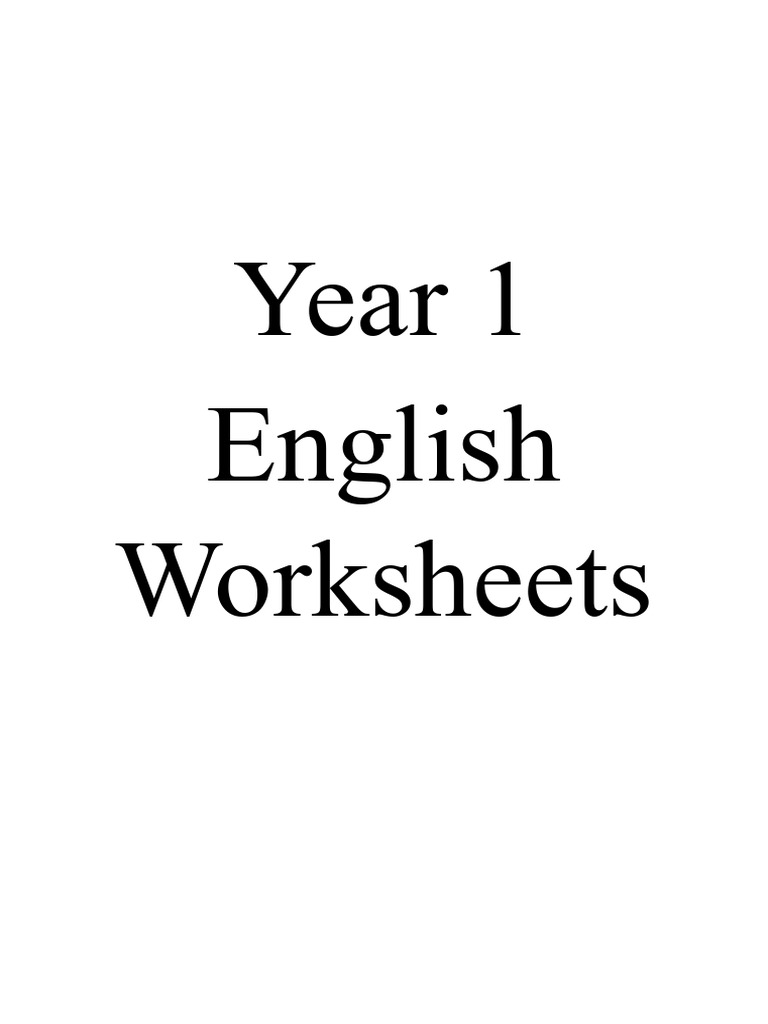 Year 1 PDF