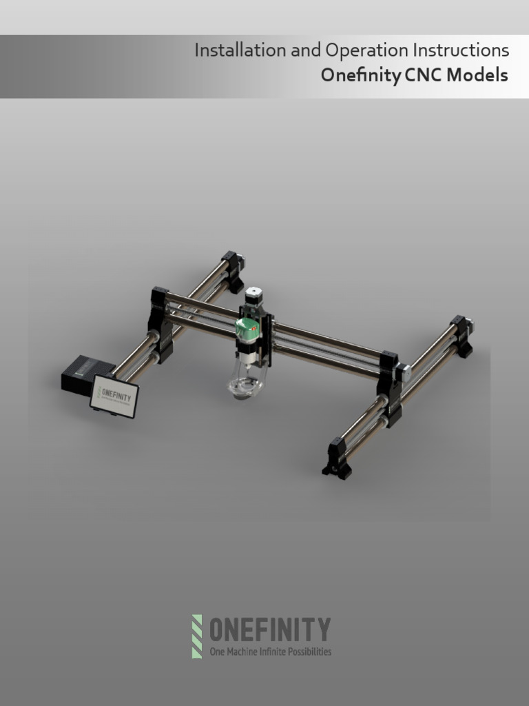 Onefinity Woodworker Owners Manual (04.12.22) | PDF | Numerical Control ...