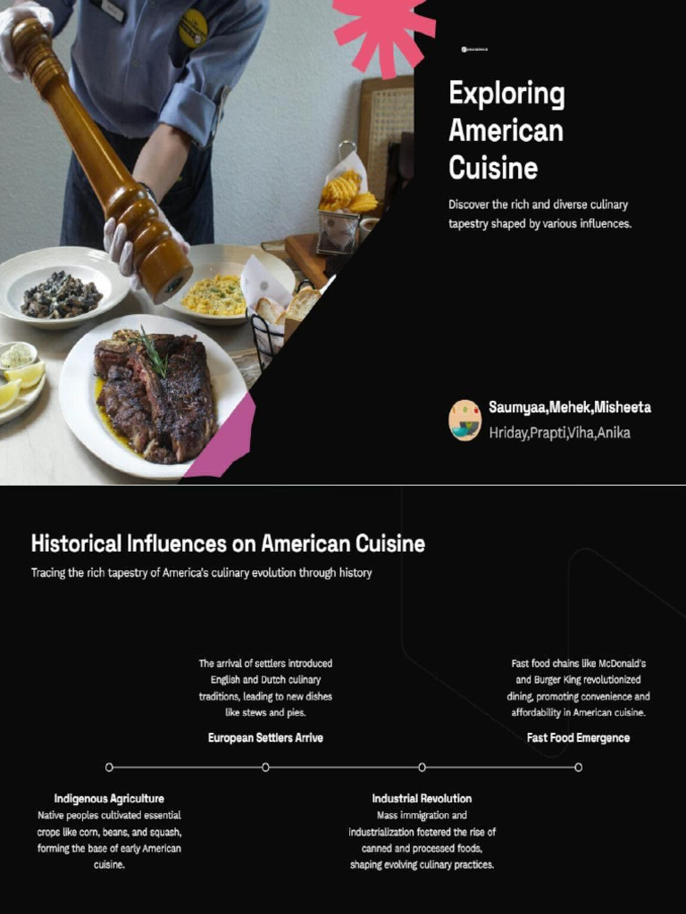 American Cuisine | PDF