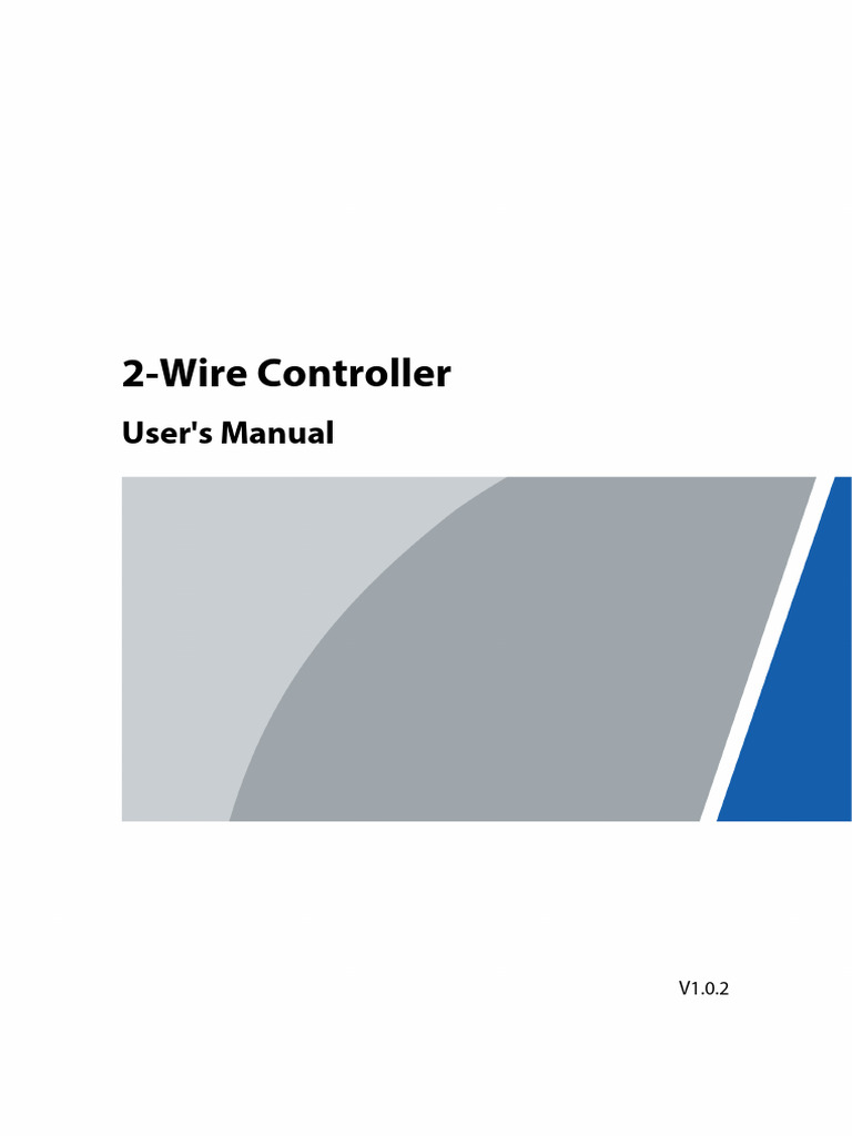 2-Wire Controller User 27s Manual V1.0.2 | PDF | Public Key Certificate ...