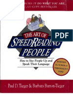 The Art of Speed Reading People